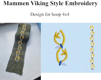 Broderie de style viking Mammen