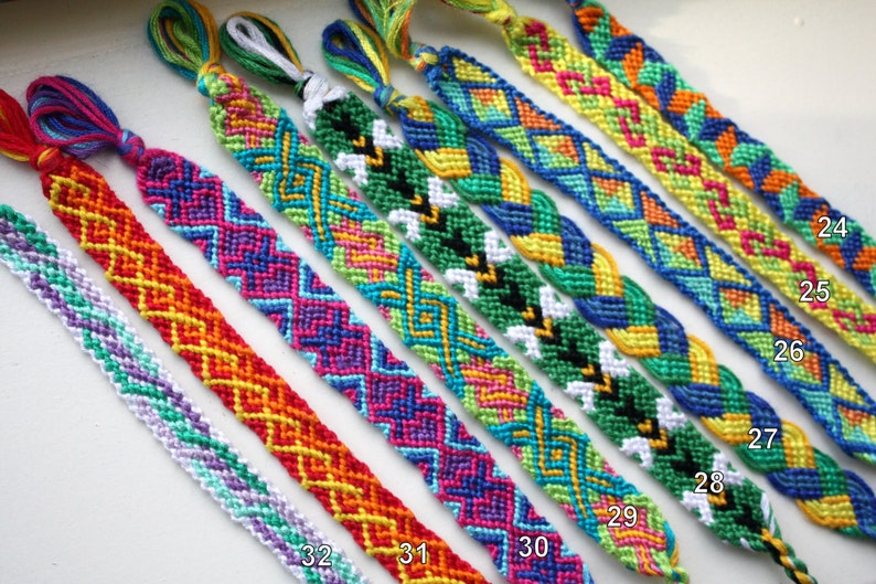 32 New Different Friendship Bracelets custom Possible | Etsy