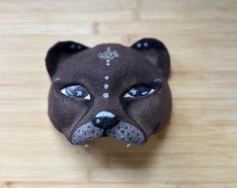 Otter / bear therian mask