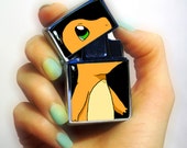 Lighter, Charmander pokemon lighter, Pokemon lighter, Cigarette Lighter with windproof electronic quartz ignition