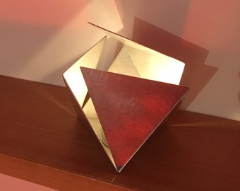 Open Octahedron | Tea light candle holder | Abstract lantern