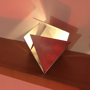 Open Octahedron | Tea light candle holder | Abstract lantern