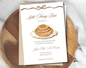 Baby Brunch Baby Shower Invitation Template, Breakfast Morning Baby Shower Invite, Baby Brunch Invite, Baby Shower Brunch Invitation