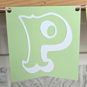 Pastel Pink Carousel Circus Birthday Banner, Carnival Birthday Banner, Circus Birthday, Circus Decorations, Circus Happy Birthday Banner image 5