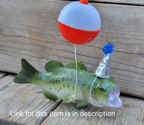 Bass Fishing Cupcake Toppers, Bass Fishing Party, Fishing Birthday,  Fisherman Party, Bass Fisher Party, Fish Cupcake Toppers, Fishing Bday 