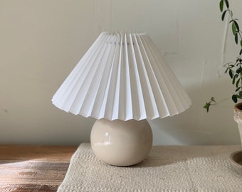 pleated lamp shades for table lamps