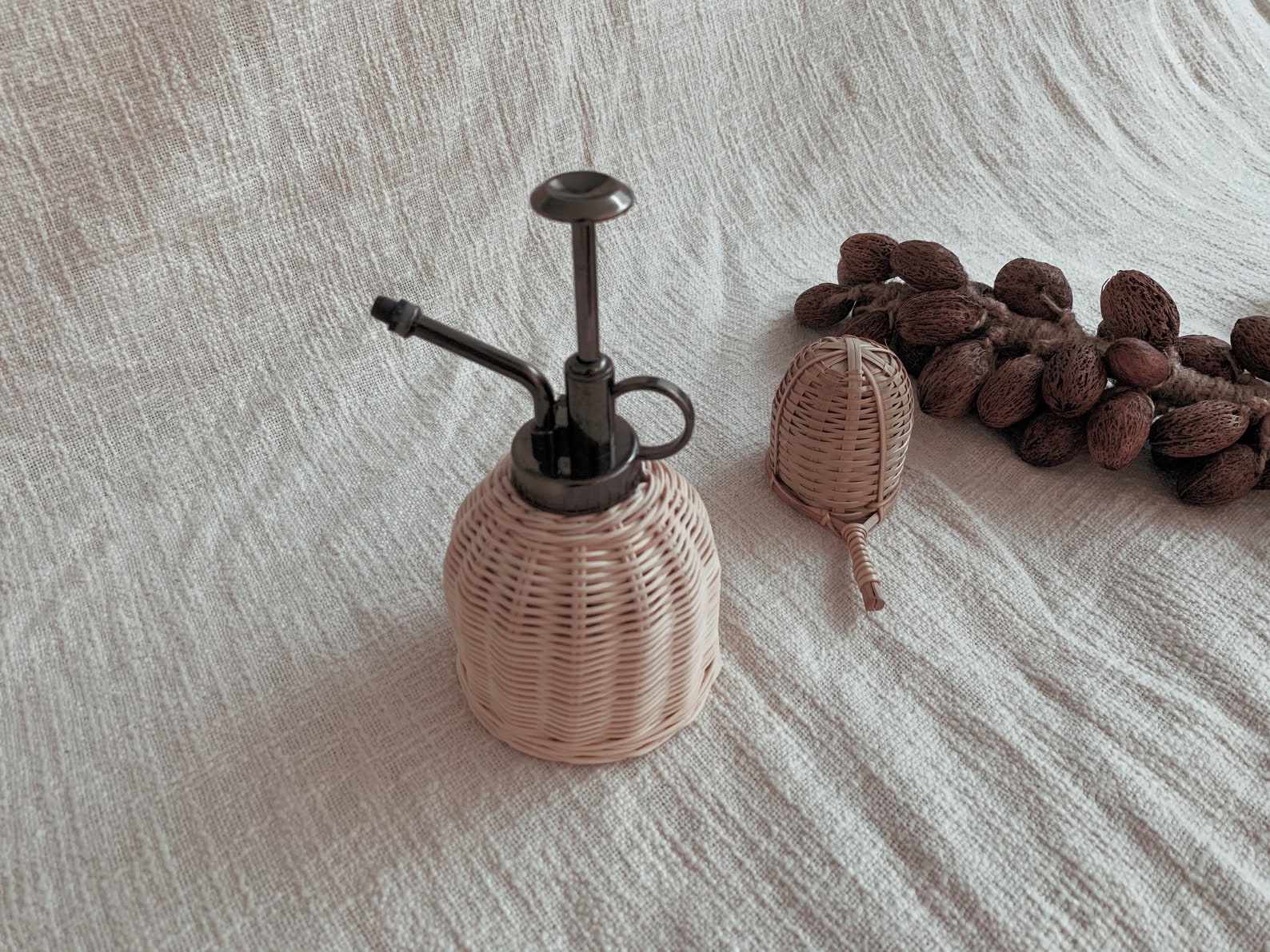 Natural Rattan Bottle Natural Spray Bottle Handwash Soap Etsy