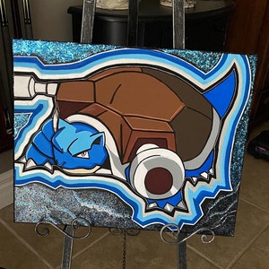 Blastoise painting