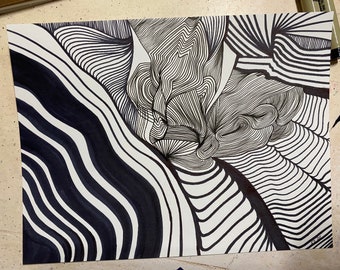 抽象画　ペン画 il_340x270.2552663116_s64g.jpg