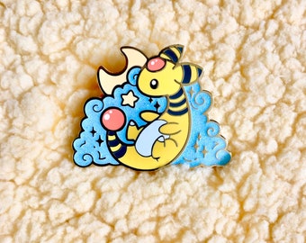 Ampharos Hard enamel pin Denryu electric sheep