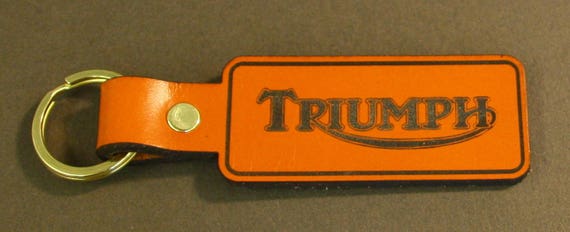 triumph motorcycle keyring