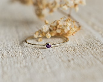 02. Birth ring - Amethyst