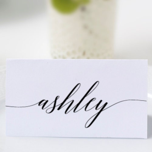 Place Card Settings Instant Download Editable Custom Etsy