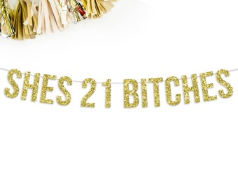 21st birthday banner etsy