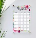 Personalized Chore Chart For Kids || custom chore chart children  dry erase board  clear acrylic homeschool girls boys 03-009-008