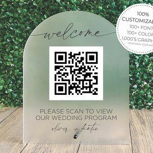 Custom Acrylic Wedding Welcome Sign || Clear Black White Custom Wedding Sign Personalized Welcome To Our Wedding Sign 03-038-511