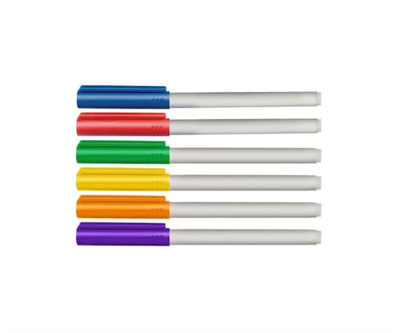 2mm DRY Erase Markers, Full Color Set, Best for Repositionable Dry