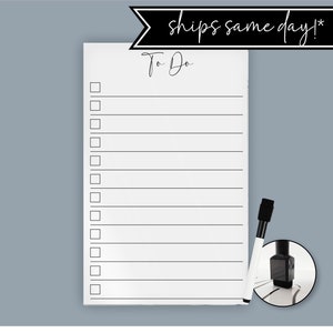 Acrylic To Do List | Dry Erase Board, Organization, Task Managment, Planner, ADHD, Weekly, Daily Monthly Tasks Responsibility