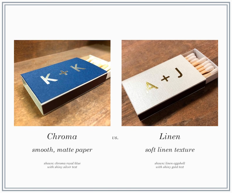 The Perfect Match Personalized Matches || Wedding Matches Custom Matchbox, Wedding Favors for Guests, Wedding Send Off Cigar Bar 01-008-058 image 6