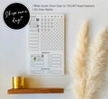 Acrylic Chore Chart | For Kids, Toddler, Child Teens, Family, Adult, Dry Erase, ADHD, Weekly, Daily Monthly Tasks Responsibility Chore Chart