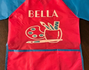 Kids Personalised Painting Apron