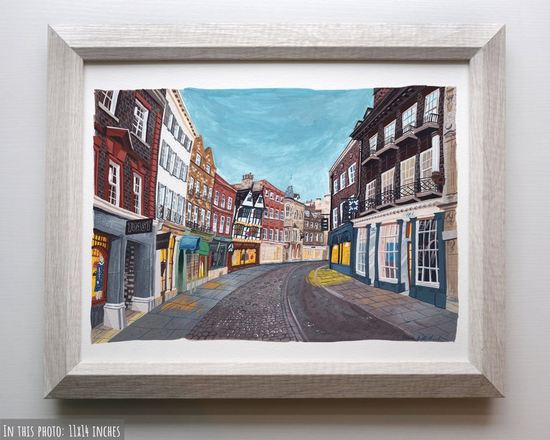 Cambridge England Wall Art / Trinity Street / Cambridge Etsy UK
