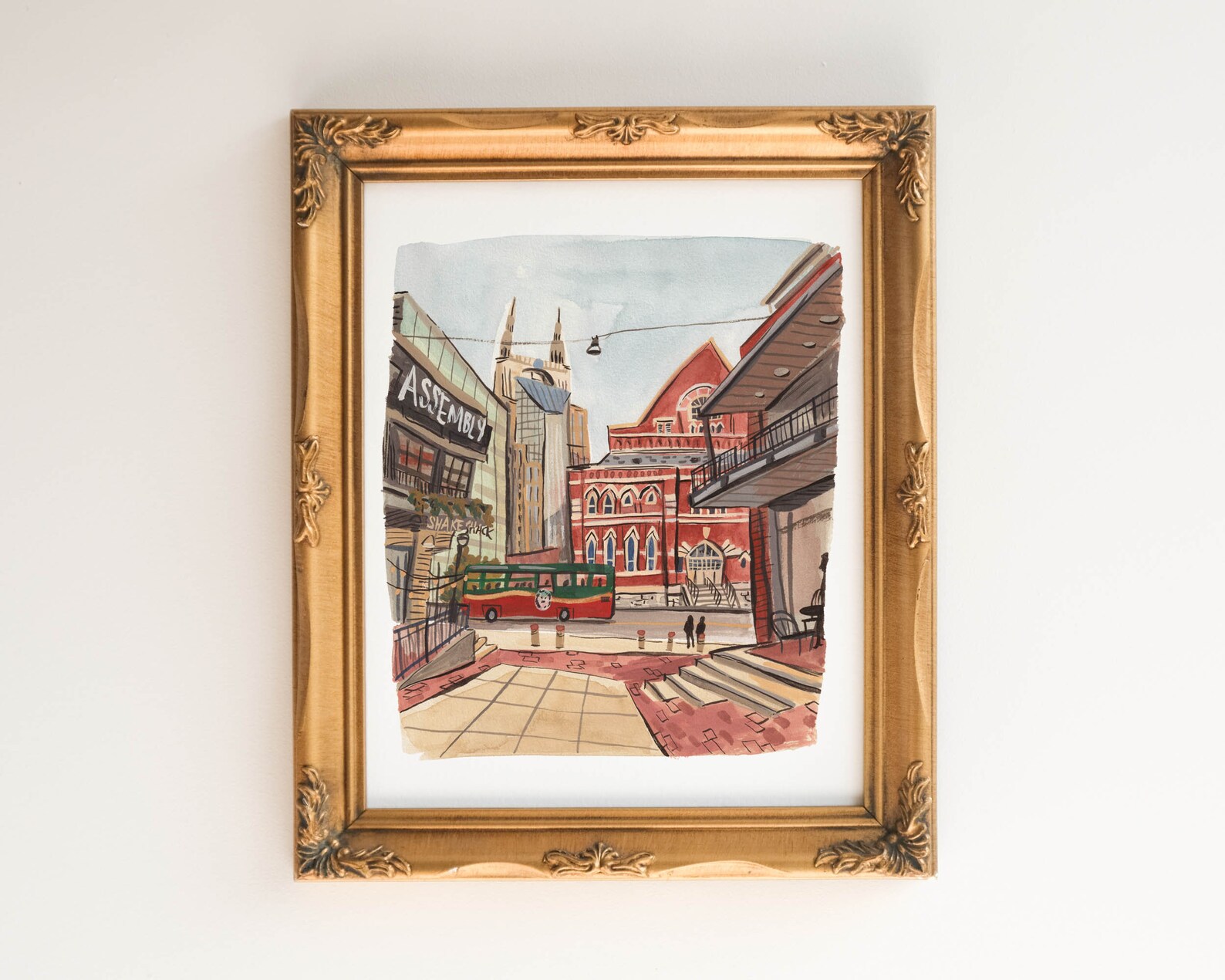 Nashville Tennessee Wall Art // Ryman Auditorium Fine Art Etsy