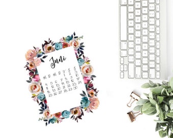 Kalender Karte Juni