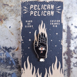 Hand of Glory - Enamel Badge