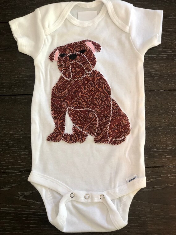 english bulldog onesie