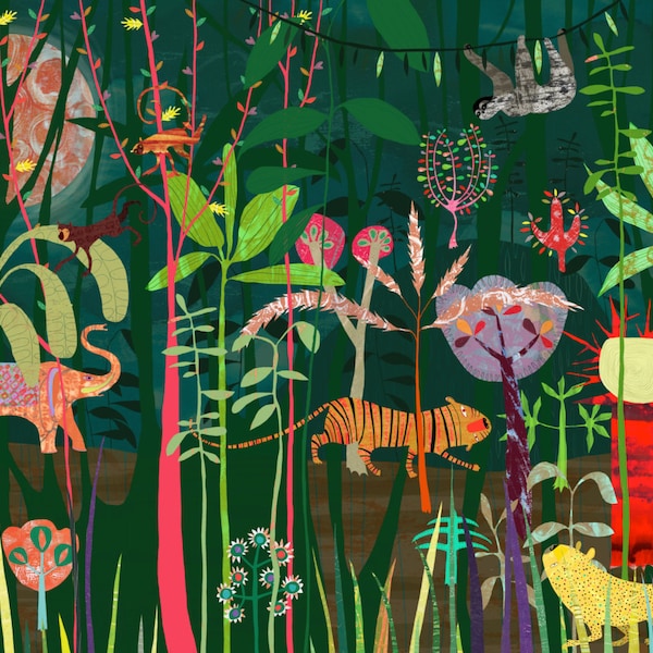Jungle - signed giclee print