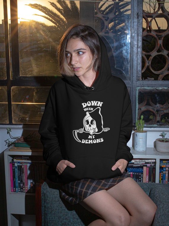 Down with my demons hoodie sales