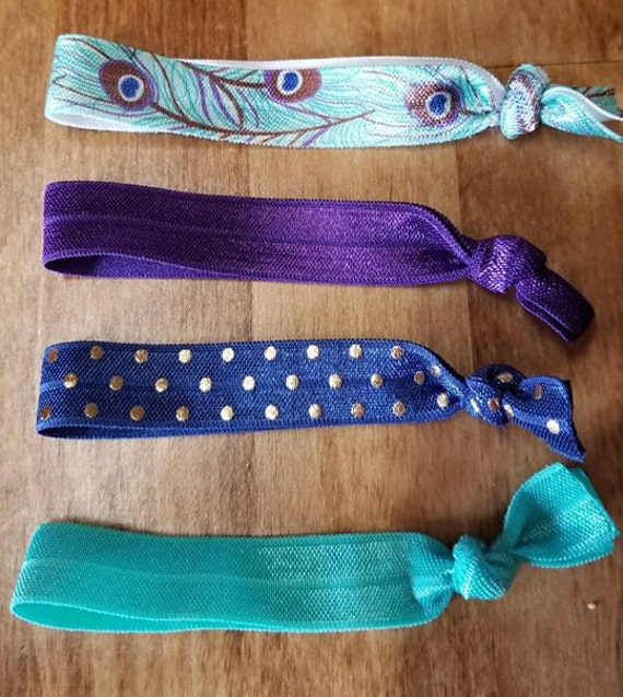 Hair Ties Pick Your Own Set Of Elastic Hair Ties Unicorn Etsy