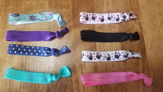Hair Ties Choose 2 Sets Elastic Hair Ties Unicorn Hair Etsy