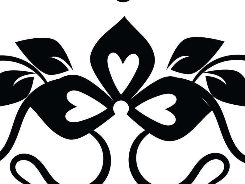 Download SVG Flowers Floral Divider Lines Ornamental Swirls Digital | Etsy