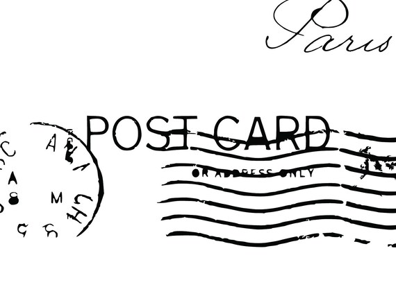 stamp for postcard stamp for postcard
