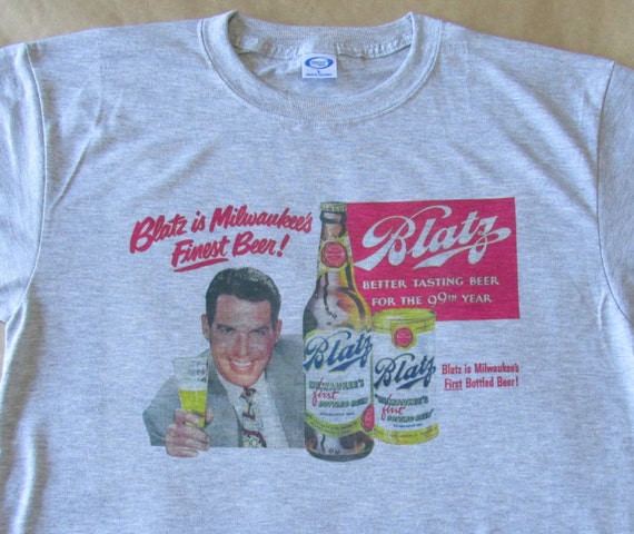 blatz beer shirt