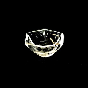 Crystal Bowl, Multi Purpose Bowl, Handmade Religious Offering Bowl, Natural Crystal Healing Energy Booster Bowl ,"A Unique Spiritual Gift"