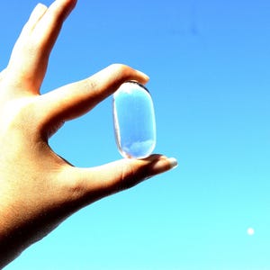 Natural Crystal Quartz Shivalingam, Healing Rock Crystal Lingam, Meditation Crystal Lingam Himalyan Crystal Lingam,Tibetan Crystal Massager