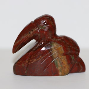 Agate Duck Figurine, Gem Stone Hand Carved Duck Sculpture,Red Agate Duckling Carving,Baby Duck  &quot;A Cute Gift&quot; For Your &quot;Love Ones&quot;