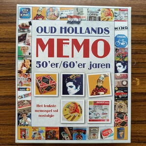 Gioco di memoria, regalo olandese per lei, regalo di compleanno olandese, biglietti da incorniciare, giochi, giocattoli tipici olandesi d'epoca, gioco da tavolo, biglietti di memoria olandesi