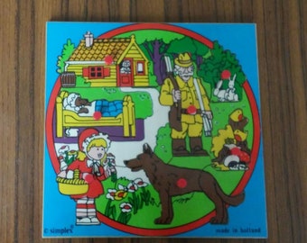 Simplex puzzle Little red ridinghood