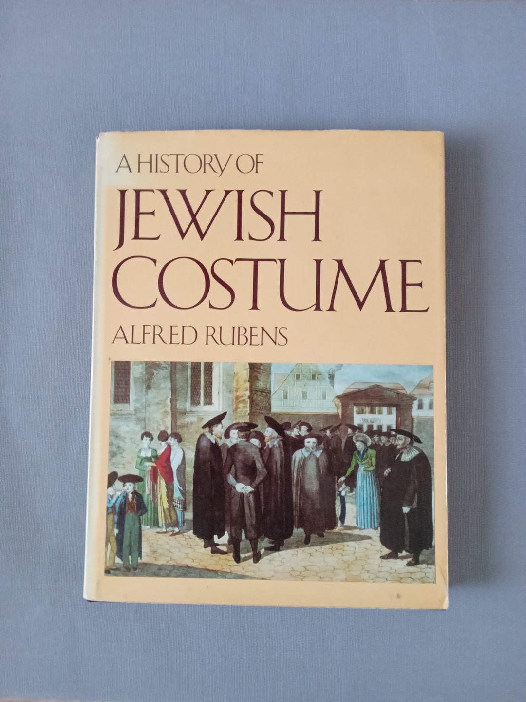 Book A History of Jewish Costume, Synagogial Textiles,rabbinical Dress ...
