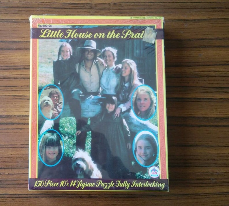 Vintage puzzle Little House on the prairie sealed