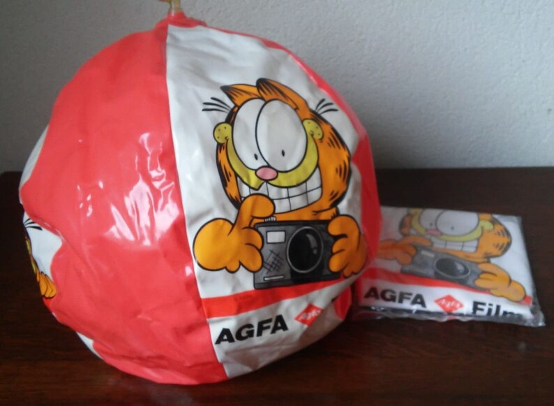 Garfield inflatable ball Garfield beachball Holiday Etsy