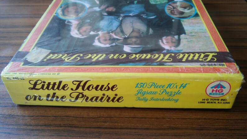 Vintage puzzle Little House on the prairie sealed