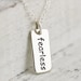 see more listings in the Word & Quote Necklaces section