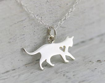 Cat Jewelry Necklace, Pet Sympathy Gift Cat Lover Gifts Women, Animal Necklace Cat Memorial Necklace, Loss of Pet Jewelry, Veterinarian Gift