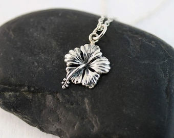 ハイビスカスネックレス、ハイビスカスジュエリー、ハイビスカス