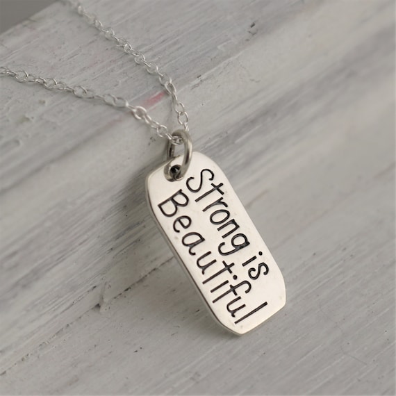 Strong women necklace shop